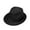 Black, variant on Landzoo Kids Straw Fedora Hat, Classic Summer Sun Hat for Boys and Girls, Lightweight Breathable Beach Hat