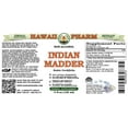 thumbnail image 2 of Indian Madder (Rubia Cordifolia) Dry Root ALCOHOL-FREE Liquid Extract. Expertly Extracted by Trusted HawaiiPharm Brand. Absolutely Natural. Proudly made in USA. Glycerite 4 Fl.Oz, 2 of 3
