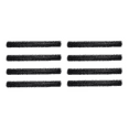 thumbnail image 1 of GutterBrush 15 Pieds Simple Toit Pluie Feuille Garde Couverture W / Soies, 8 Pack, 1 of 7