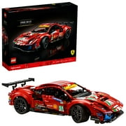 LEGO Technic Ferrari 488 GTE AF Corse #51 42125 Super Sports Car Exclusive Collectible Model Kit,  Collectors Set for Adults to Build