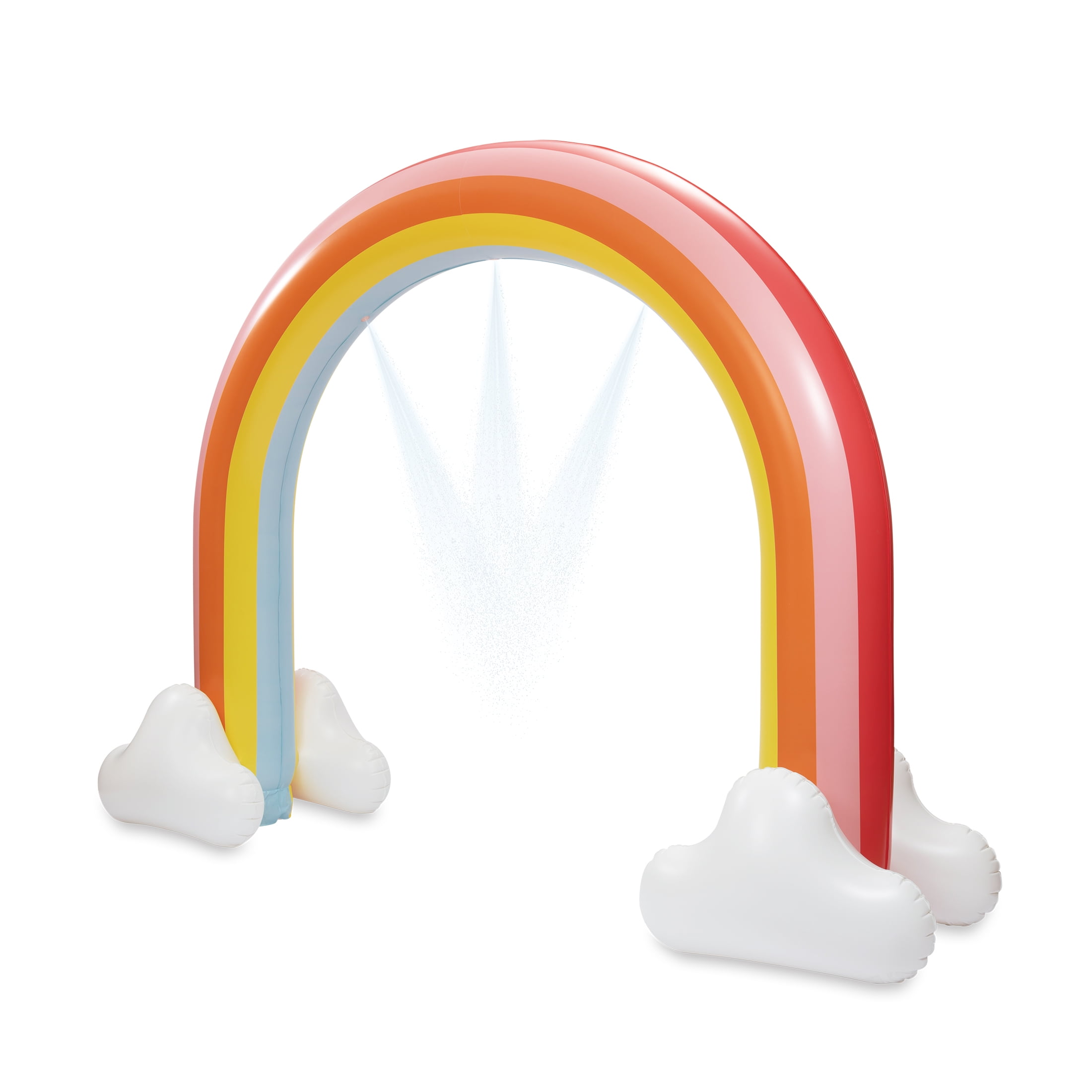 Inflatable Rainbow Arch Water Sprinkler Pool Game, Rainbow, Ages 3 & Up, Unisex