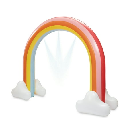 Inflatable Rainbow Arch Water Sprinkler Pool Game Rainbow Ages 3 & Up Unisex