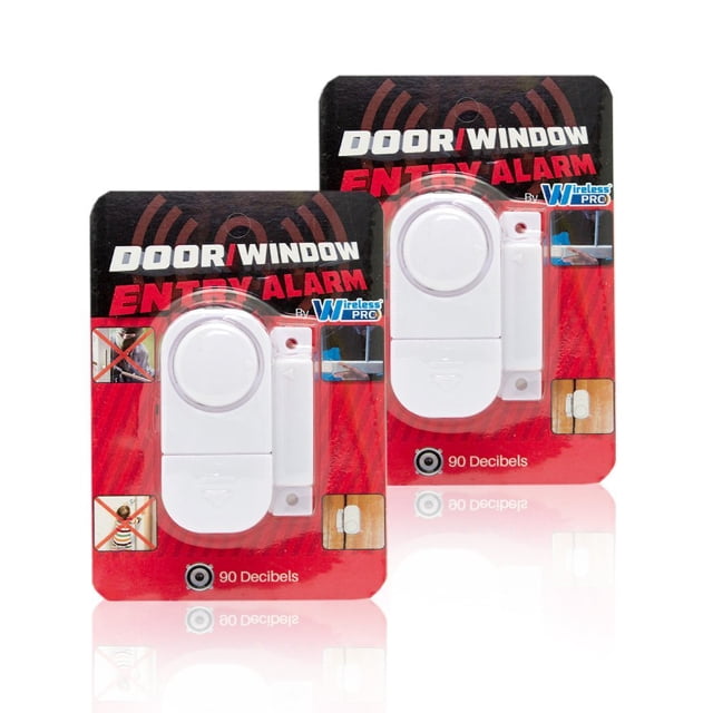 Wireless Loud /& Discreet Security Door /& Window Alarm with Magnetic Sensor
