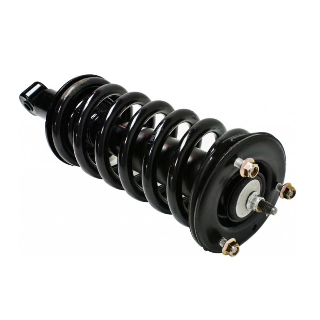 KarParts360 For Nissan Titan 2004-2013 Strut Assembly Driver And Passenger Side | Pair | Front | Black | w/Coil Spring | Twin-Tube | Loaded Strut | Replacement For 561107S326, E61109FE4B