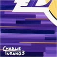 thumbnail image 3 of Los Angeles Lakers Stretched 16" x 20" Embellished Canvas Giclee Print - Art by Charlie Turano III, 3 of 3