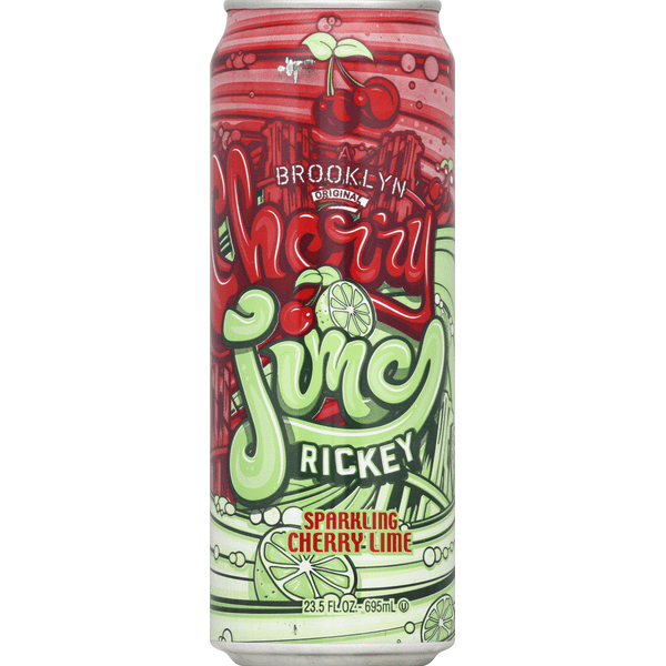 Arizona Mucho Mango and Cherry Limeade Juice Drinks, 23 fl oz Cans, 12 Count (6 Each Flavor)
