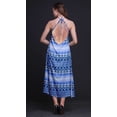 thumbnail image 4 of Bimba Robe de Plage Dos Nu à Col Licou Teinture sur Nœuds pour Femmes Soirée d'Été - Très Grand, 4 of 6