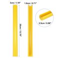 thumbnail image 4 of 2 Piezas Rejilla Inserto Adornos Rayas para Veh?culo Amarillo 13.78"x1.18" Unique Bargains Inserciones de rejilla Ribetes de rayas, 4 of 7