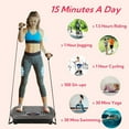 thumbnail image 6 of Arlopu 3D Vibration Plate Exercise Machine, Vibrating Massager Whole Body Workout with Two Bands & Remote, 6 of 9