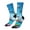 2 Black-2, variant on Astronaut Tropical Dolphin Print Adult Socks,Crew Socks,Casual Calf Socks,Daily Wear Socks for Men & Women, Perfect for Sports, Casual and Everyday Use
