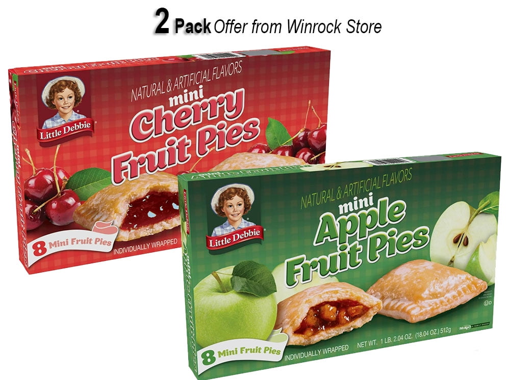 Little Debbie Apple Fruit Pies, 18.04 oz (8 Count),3pack - Walmart.com