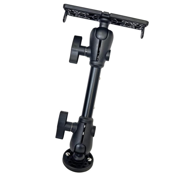 DICEWEN 360 Degree Adjustable Mount Fish Finder Bracket Kayak Fish Finder Mount Bracket for Fishing Boats Accessories