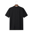 thumbnail image 2 of Camiseta con estampado geométrico de París: Camiseta de poliéster con estampado geométrico de París de verano - 1 pieza, top informal de cuello redondo elástico para hombre para adultos, 2 of 5