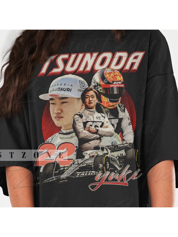 Yuki Tsunoda Shirt Driver Racing Championship Formula Racing Tshirt Japan Vintage Design Graphic Tee Gift Fans