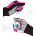 thumbnail image 3 of Gants de Baseball à Doigts Complets Gants de Softball Gants de Cyclisme Mitaines de Vélo Rose, 3 of 6