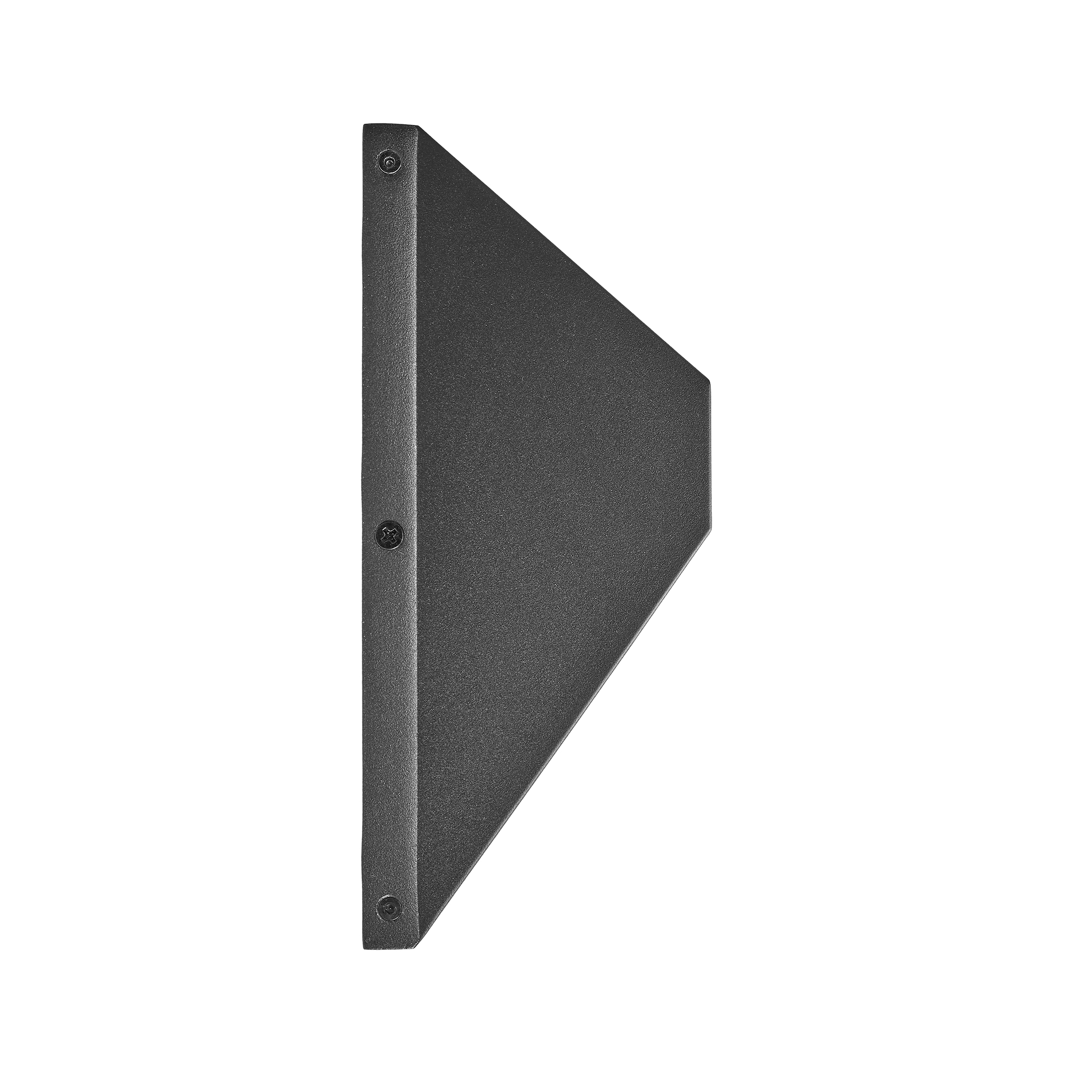 Maxxima LED Outdoor Wall Wash, Black Sconce, Modern Porch Light, 650 Lumens, 5 CCT 2700K-5000K - 8 in. Height
