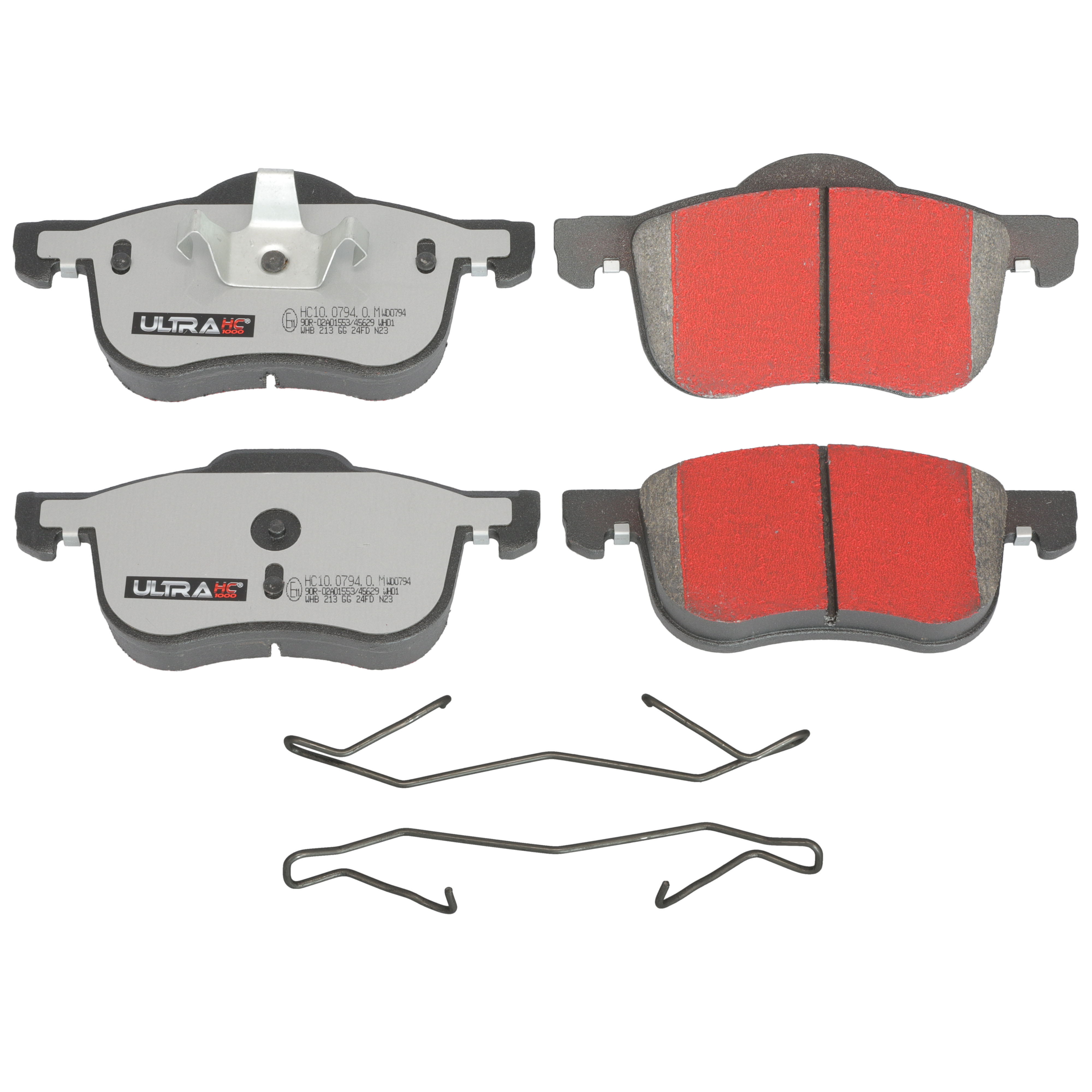 Ultra HC 1000 Brake Pad Set, Front HC10.0794.0.M, Volvo S60 2009-2001