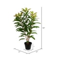 thumbnail image 2 of Vickerman 34" Artificial Green Myrtle Real Touch Plant., 2 of 3