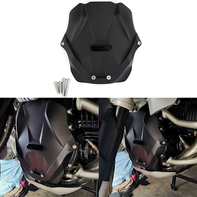 Couvercle du Moteur avant Noir Adapté pour BMW R1200GS R1250GS LC Adventure 13-20