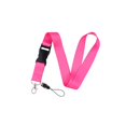 thumbnail image 1 of PEACNNG Lanyards for Id Badges Polyester Lanyards for Keys Simple Lanyard with Id Holder White, 1 of 4
