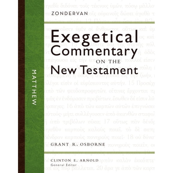 Zondervan Exegetical Commentary on the N Matthew: 1, (Hardcover)