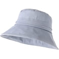 thumbnail image 6 of CoCopeaunts Summer Wide Brim Bucket Hat for Women Adjustable Chin Strap Cotton UV Protection Solid Colors Casual Fisherman Hat, 6 of 8