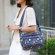 thumbnail image 4 of Large Multi-use Bag Nylon Stylish Tote Shopper Casual Hobo-Bag for School Office Work Travel, 4 of 5