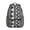 Black-4, variant on Boho Style Commuter Backpack with Fringe Details - Padded 17" Tech Pocket | Ergonomic Design