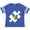 Football Blue and White, variant on Inktastic Autism Puzzle Piece Autistic Spectrum Awareness Boys or Girls Toddler T-Shirt