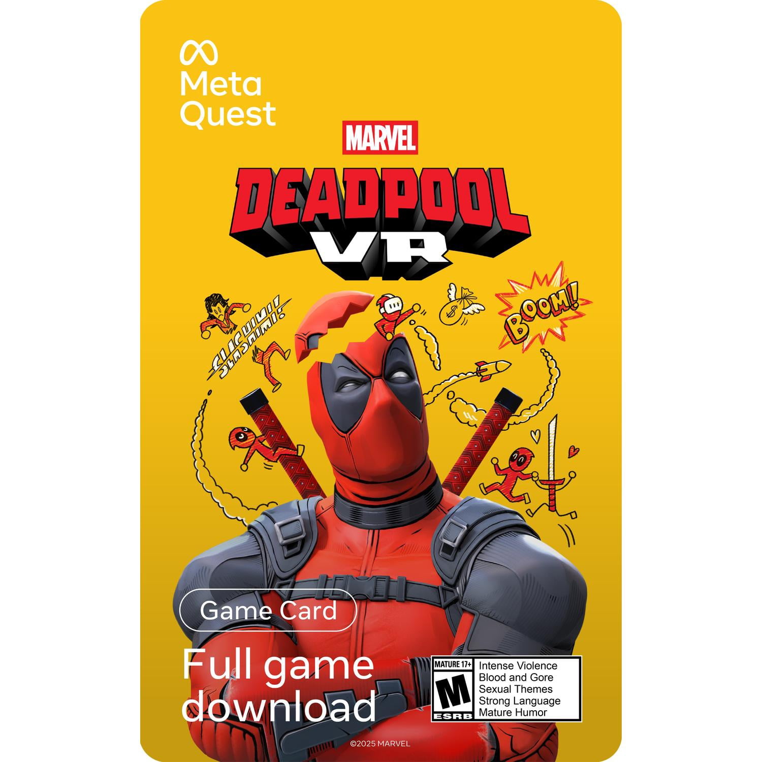 Marvel's Deadpool VR Meta Quest eGift Card (Digital Code)