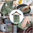 thumbnail image 3 of Green Black Branches Kitchen Towels Set of 3, Water Absorbent Dish Towel, Botanical Dead Tree Birds Decorative Hand Towels - Quick Drying Cloth for Cooking Baking, 18x28 Inch, 3 of 8