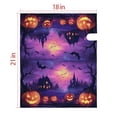 thumbnail image 4 of Halloween Castle Evil Pumpkin Purple Spooky Mailbox Covers,Magnetic 18x21 Inch Mailbox Wrap Waterproof Durable Fall Welcome MailBoxcovers for Yard Farmhouse Decorative, 4 of 5