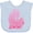 Blue, variant on Inktastic Michigan Silhouette Mandala Boys or Girls Baby Bib