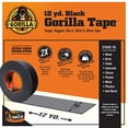 thumbnail image 4 of Gorilla Black Duct Tape, 1.88" x 12 yd, Black, (Bulk Pack of 24), 4 of 5