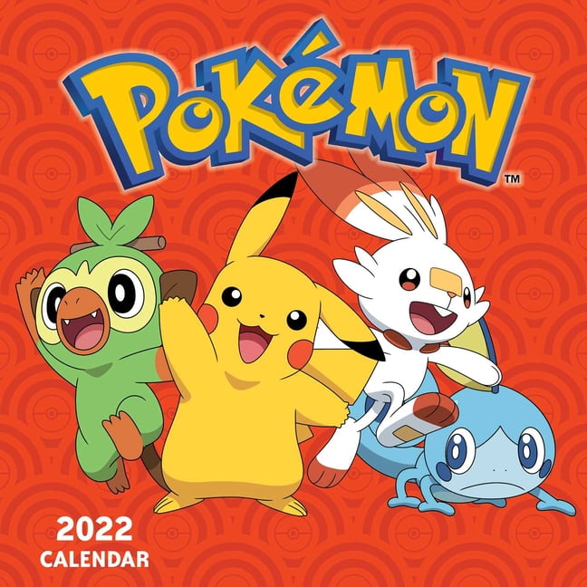 Pokémon 2022 Wall Calendar (Calendar) - Walmart.com