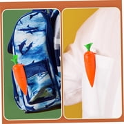 carrot recorder pen, Cute Carrot Shape Ballpoint Pen with 60 Second Voice Recording Function, Creative Writing and Message Recorder Pen
