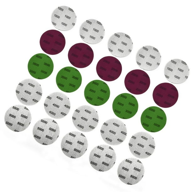 30 Disques De Ponçage Uxcell – Grains 3000/4000/5000 Pour Polissage