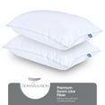 thumbnail image 6 of Sertapedic Endless Comfort Bed Pillow, Standard/Queen, 2 Pack (Old Version), 6 of 7