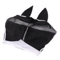 thumbnail image 1 of Horse , Breathable Multifunctional Extra Comfort Horse Mesh Face Cover with Ears for Barn, 1 of 8