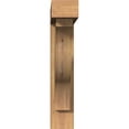 thumbnail image 2 of Ekena Millwork 5 1/2"W x 28"D x 28"H Funston Block Smooth Bracket w/ Offset Brace, Western Red Cedar, 2 of 25