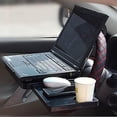 thumbnail image 2 of Car Mount Laptop Table Desk With Drawer For Car Back Seat Headrest, 2 of 4