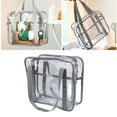 thumbnail image 3 of Bolso Impermeable Del Maquilla del Claro del Cierre de Cremallera, Bolso Cosmético, Con Gran Capacidad para el Artículo de Tocador del Vije, 3 of 7
