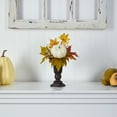 thumbnail image 3 of Nearly Natural 13" Fall Pumpkin and Berries Artificial Flower Arrangement in Decorative Urn, Multi-color, 3 of 4