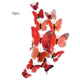 thumbnail image 1 of 3D Insect Wall Sticker Living 5 3 1 Room Bedroom Adhesive 3D Wall Paper PVC Decal Home Decoration, 1 of 5