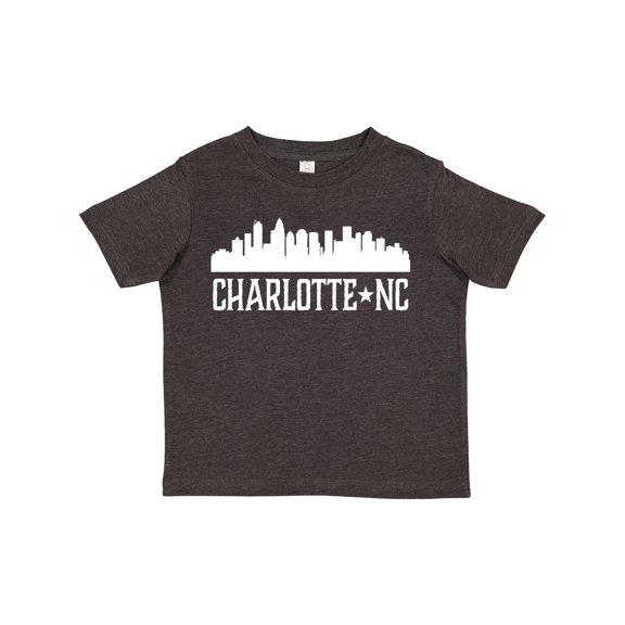 Inktastic Charlotte North Carolina Skyline Nc City Boys or Girls Toddler T-Shirt