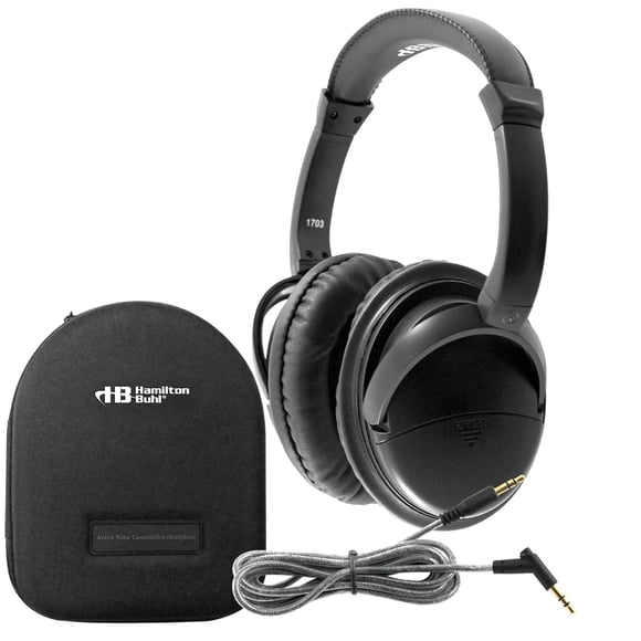 Auriculares Hamilton Buhl Deluxe con cancelación activa de ruido negros