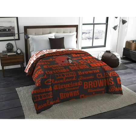 Nfl Cleveland Browns Anthem Twin Full Bedding Comforter Set 1
