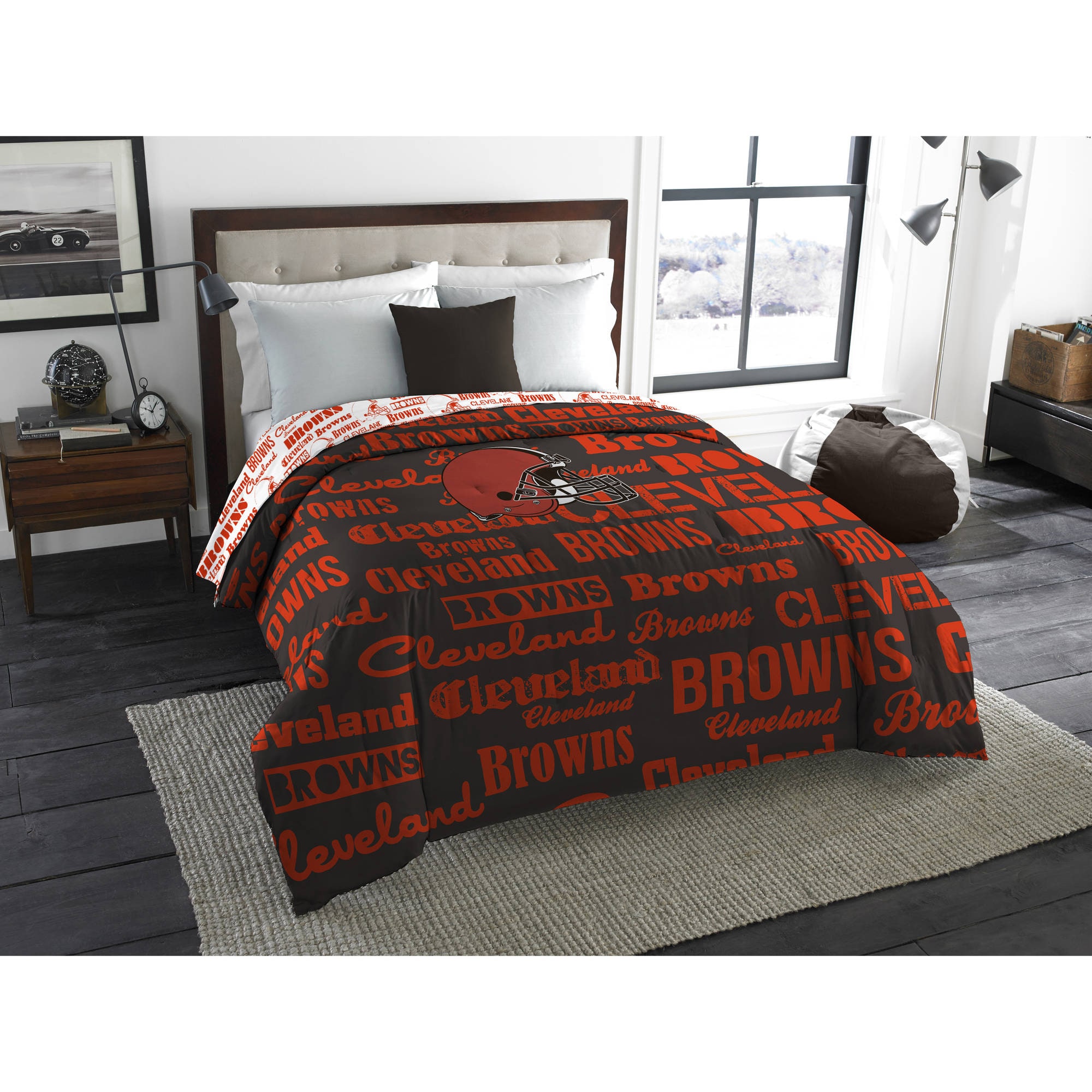 NFL Cleveland Browns "Anthem" Twin & Full Bedding Comforter Set, 1 Each