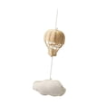 thumbnail image 4 of Globo de aire caliente de ratán, móvil para bebés para cuna, accesorio fotográfico, artesanía, decoración de adornos de adornos de para bebés 0-6 1, 4 of 8