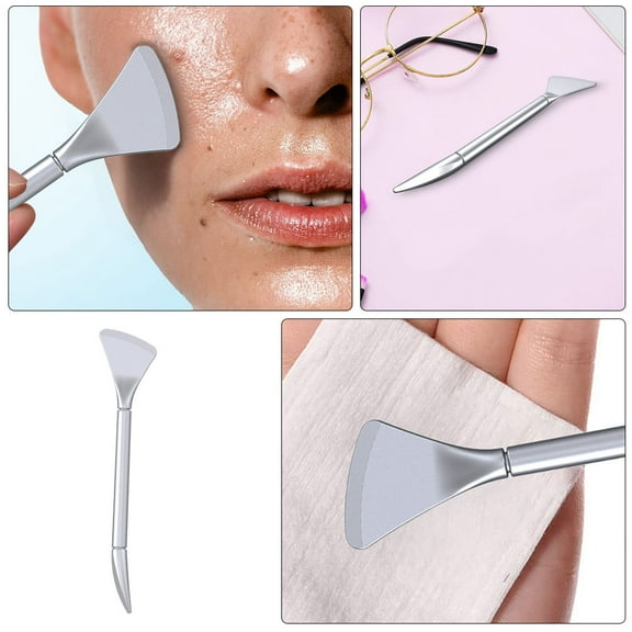 ROSENICE 1Pack Face Scraper Tool 12.00X2.50X0.20Cm for Pimple Extraction Durable Design for Home Use